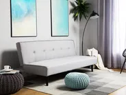Bäddsoffa 3-sits VISBY Ljusgrå_706917