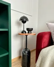 Sidobord OASIS Metall Brun/ Svart_978738
