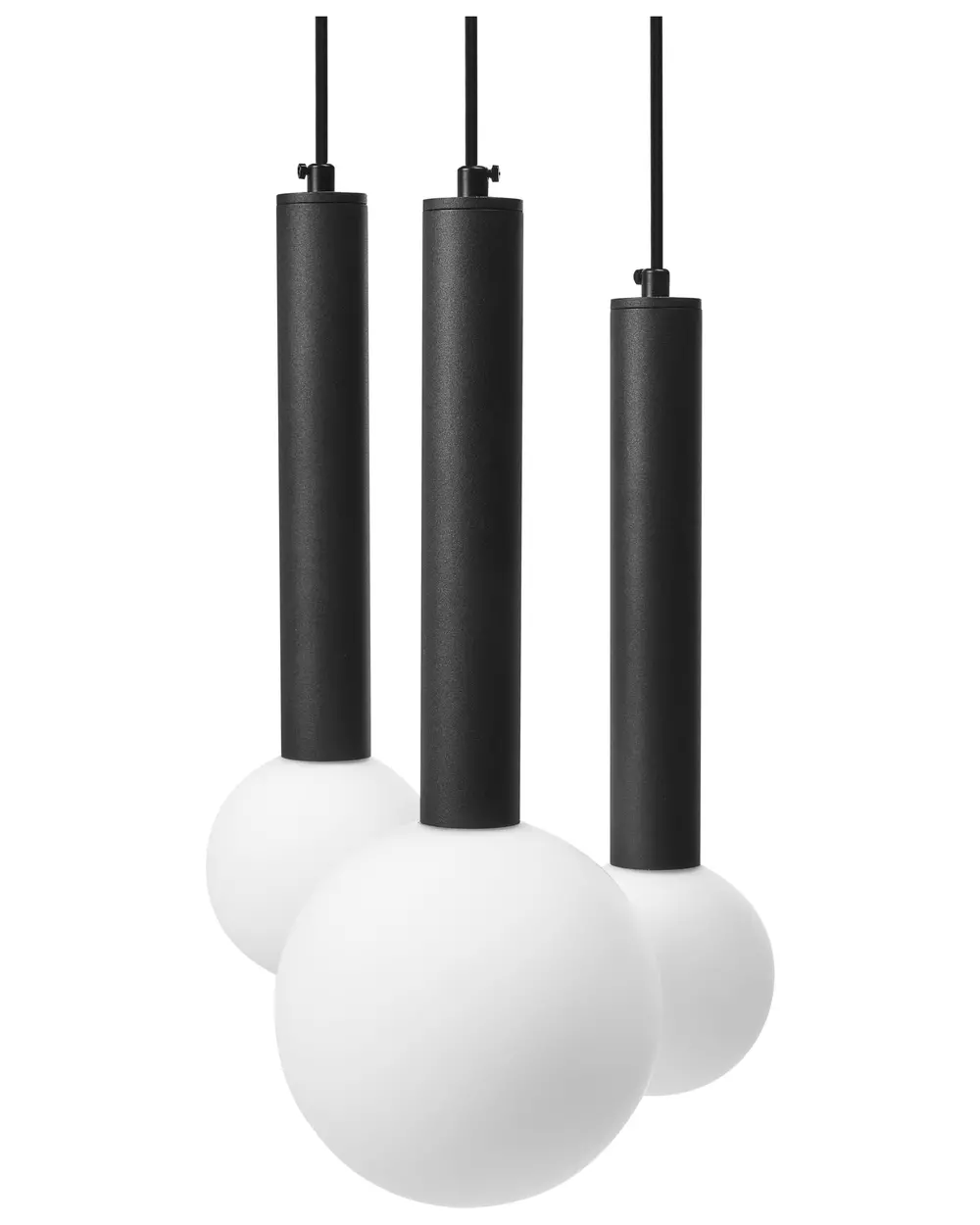 Pendant Lamp BOUES Metal Black