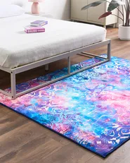 Rug ORVELLA Multicolour 140 x 200 cm_1081646