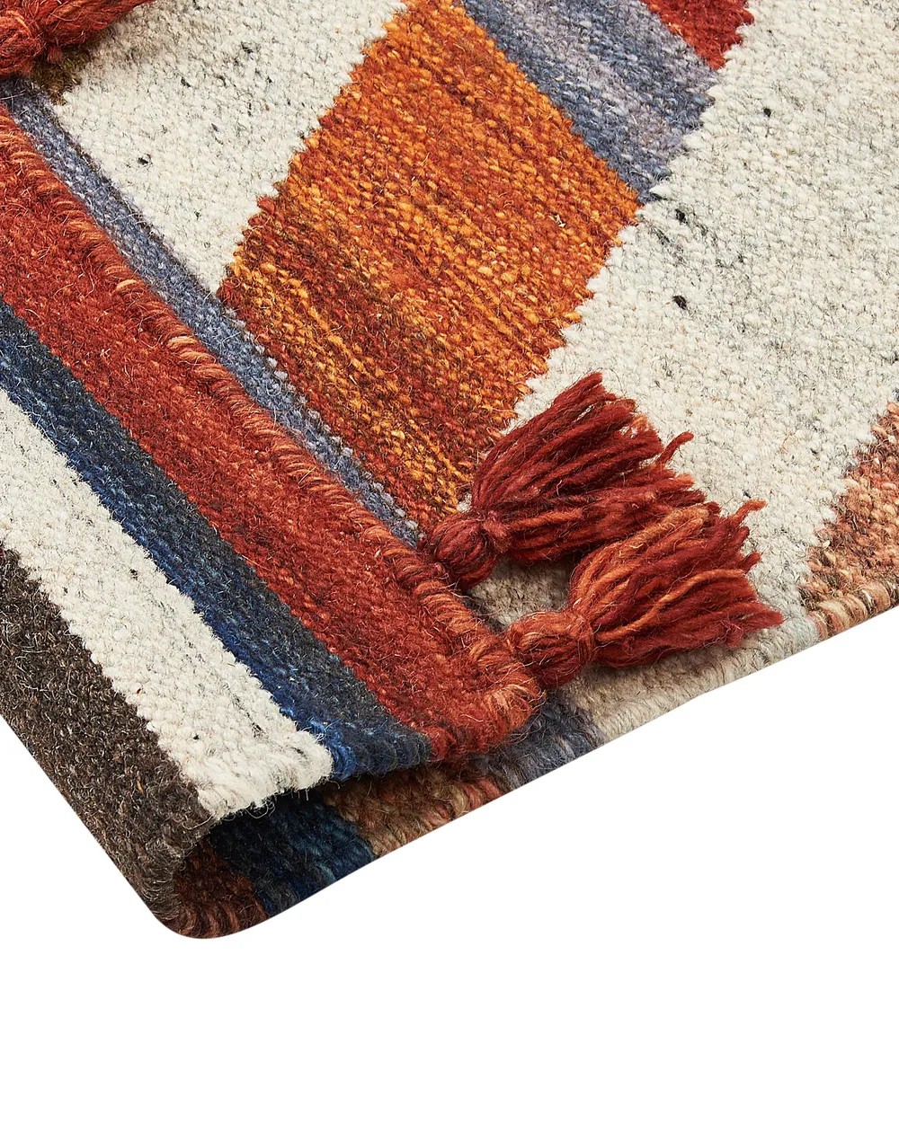 Rug MRGASHAT Multicolour 200 x 300 cm Kilim Wool_858310
