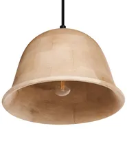 Pendant Lamp GOIKA Mango Wood Light Brown_986375