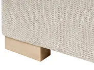 Divan Bed with Storage MAJOR Fabric Light Beige 120 x 200 cm (EU Small Double)_1028009
