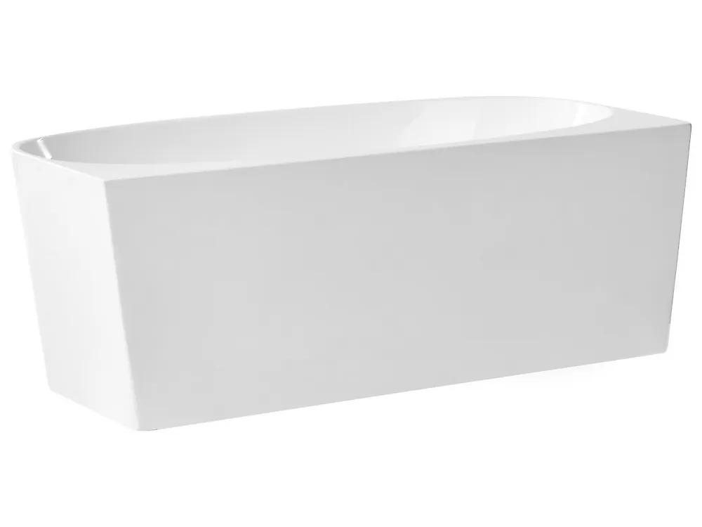 Back to Wall Bathtub PARNAIBA 1600 x 800 mm White_1168367