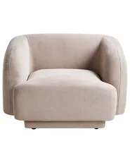 Armchair SKJANES Fabric Taupe_959690