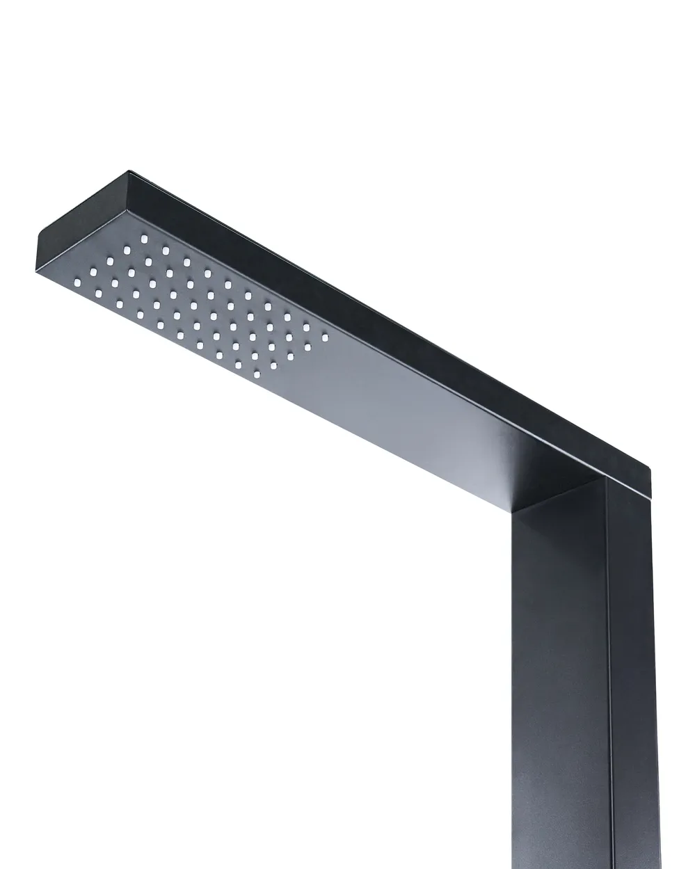 Freestanding Outdoor Shower PARRILLAR Black_1078940