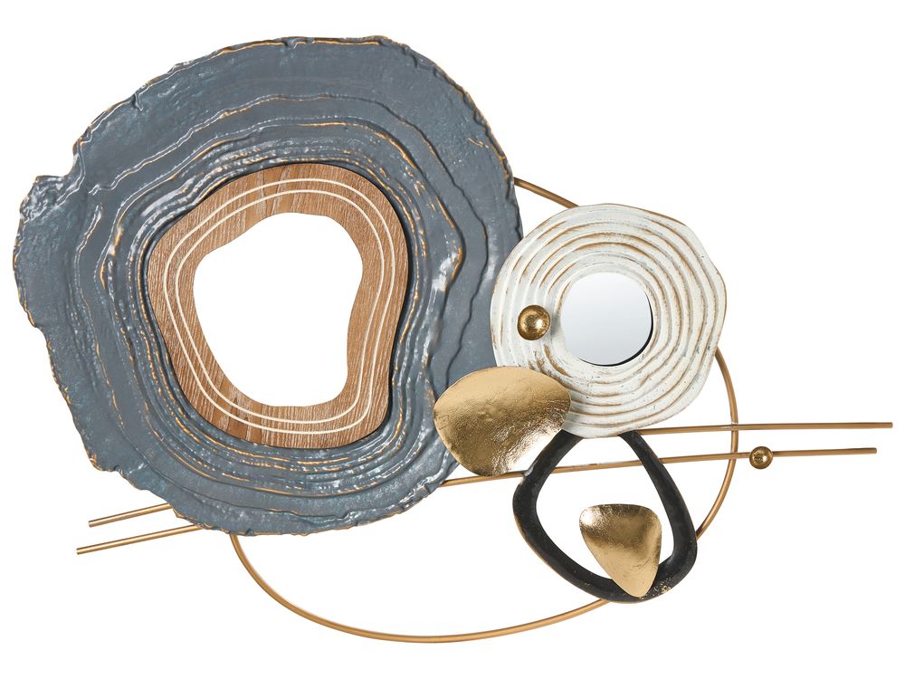 Wall Decor NEPTUNIUM Metal 62 cm Multicolour