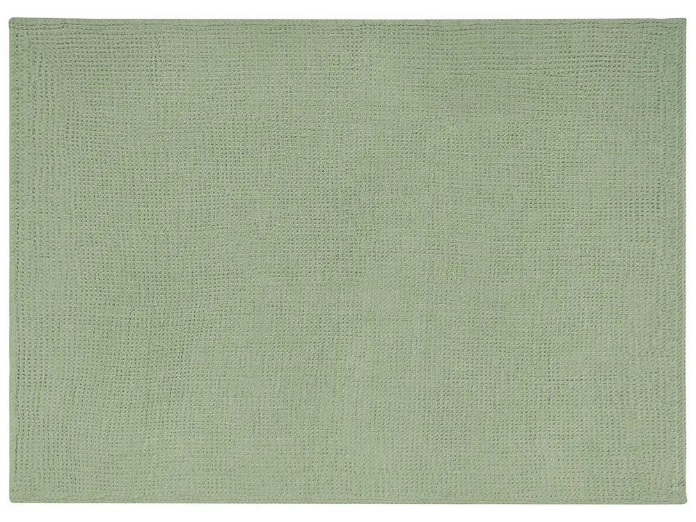 Bedspread CHAGYL Cotton 150 x 200 cm Green_1041173