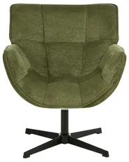 Swivel Armchair AUMA Fabric Green_1001202