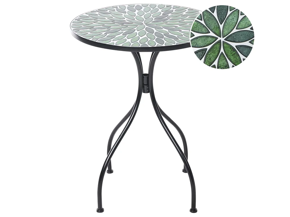 Bistro Table CIVATE 60 cm 60 cm Metal Black
