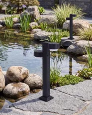 Outdoor LED Bollard Lamp TORDERA Black_1104013
