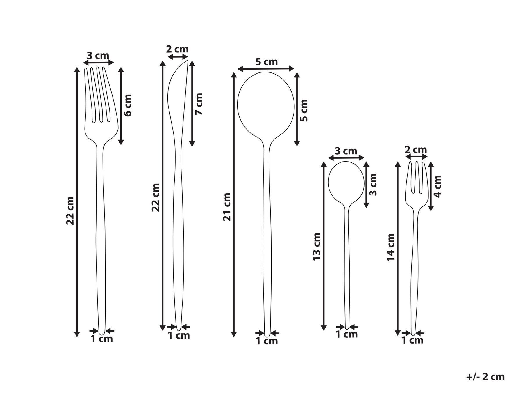 30 Piece Cutlery Set RIGATONI Black_902909