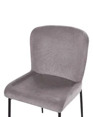 Set of 2 Dining Chairs ADA Dark Grey_873326