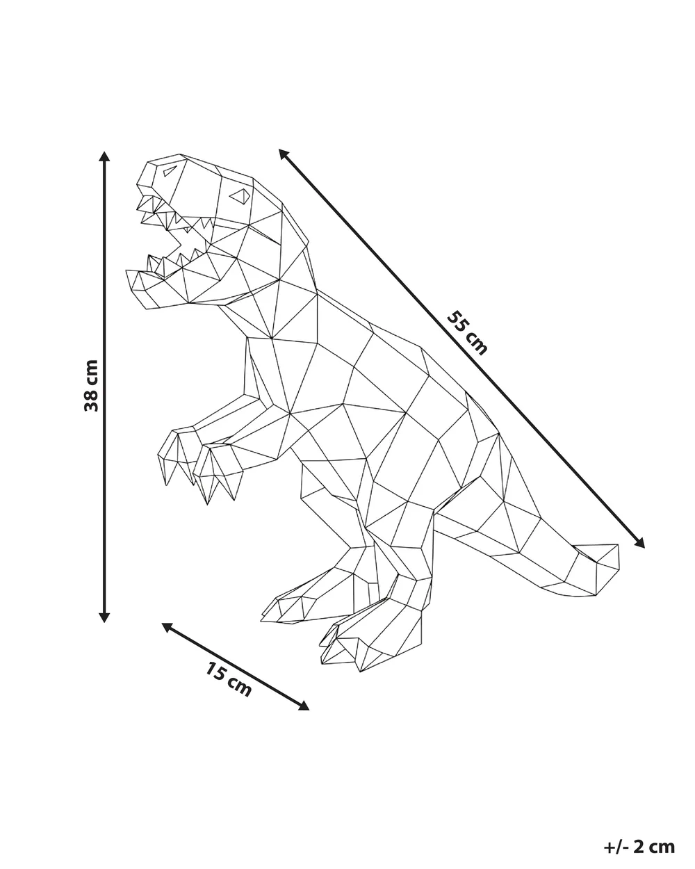 LED Decoration Dinosaur TARJANEX Multicolour_1030329