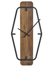 Seinäkello CLISSON 25 cm Ruskea_1146671