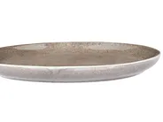 Set med 8 assietter COSTMARY Stengods Grå_986575