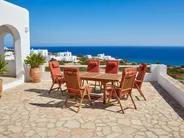 Set of 6 Back/Seat Cushions JAVA/AMANTEA PREMIUM 50 x 71 cm Red_993198
