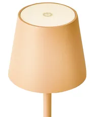 Wireless LED Table Lamp BACEIRO Metal Orange_1061053