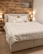 Divan Bed with Storage MINISTER Fabric Light Beige 160 x 200 cm (EU King Size)_953255