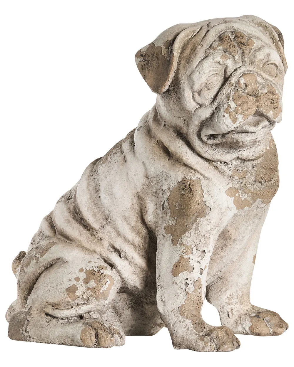 Garden Statue SARNANO Dog Beige