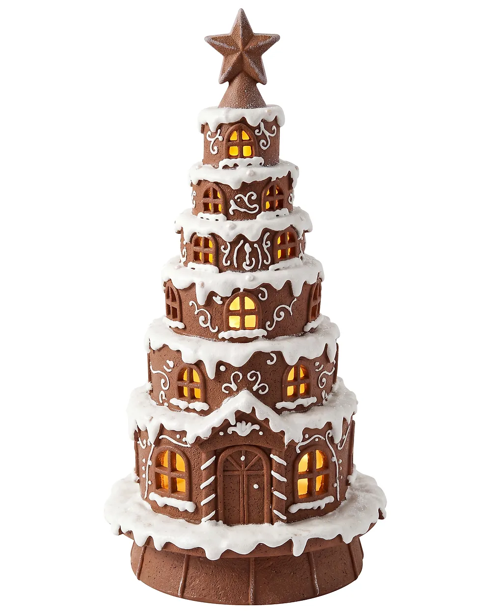 Christmas Decoration LED SATTANEN 40 cm Brown