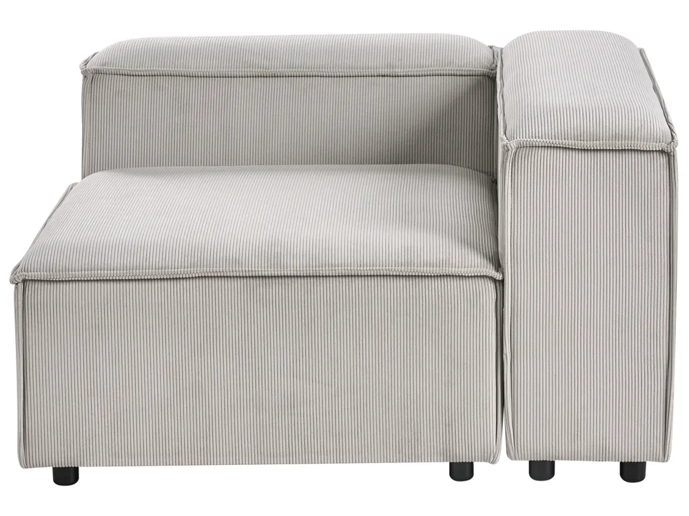 Corner Seat ARDAL Corduroy Taupe Left Hand_1011007