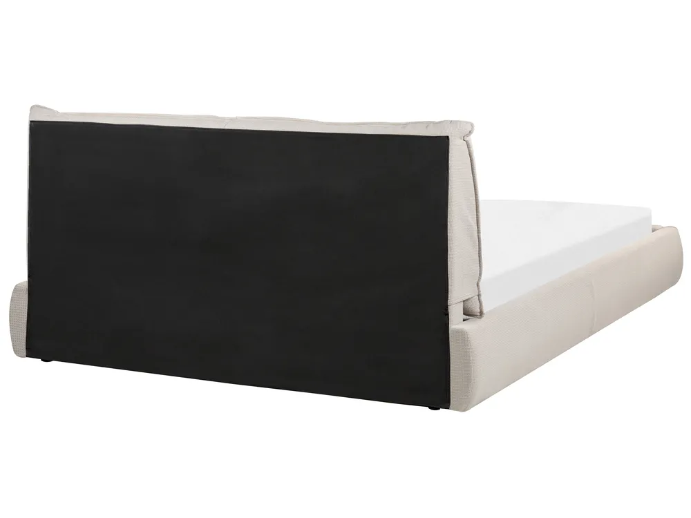 Waterbed Fabric VINAY 160 x 200 cm (EU King Size) Beige_881091