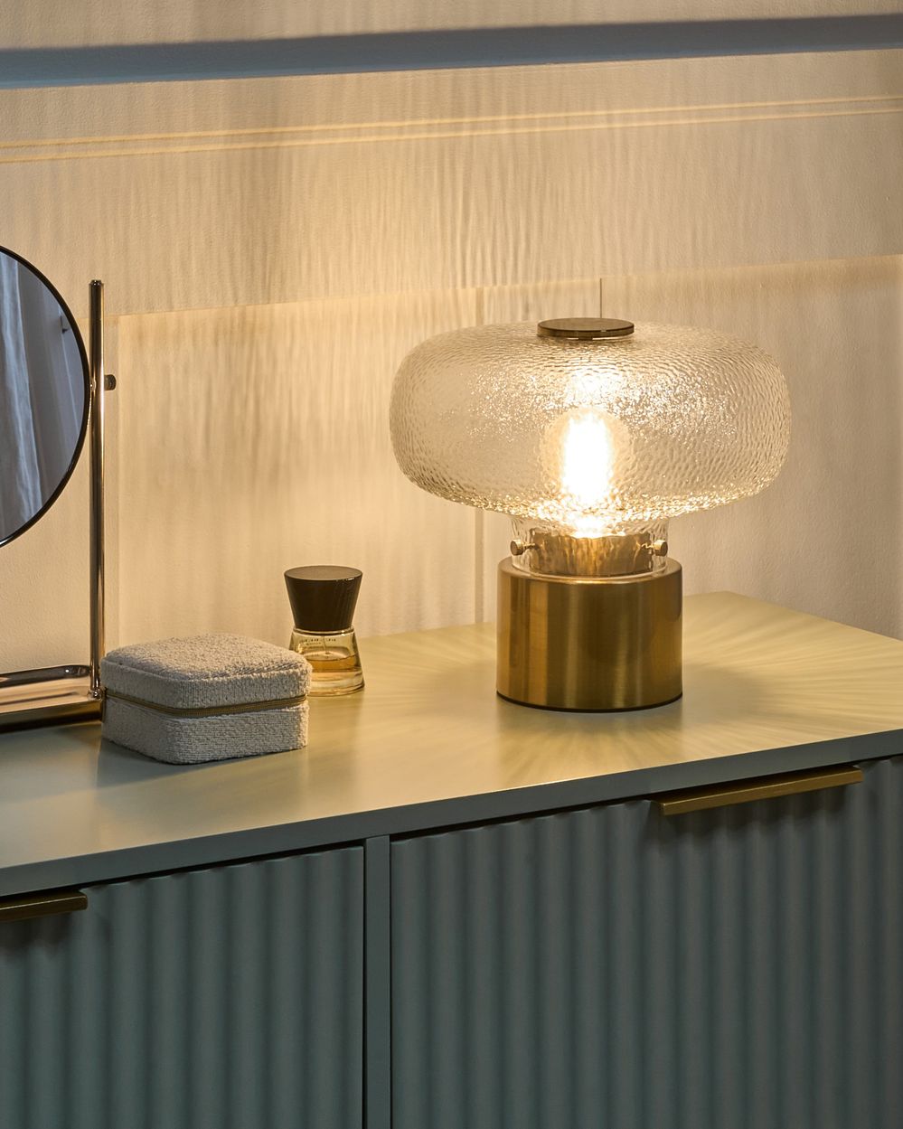 Bordslampa TARA Metall Mässing