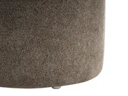 Upholstered Bench DECORAH Boucle Brown_1046767
