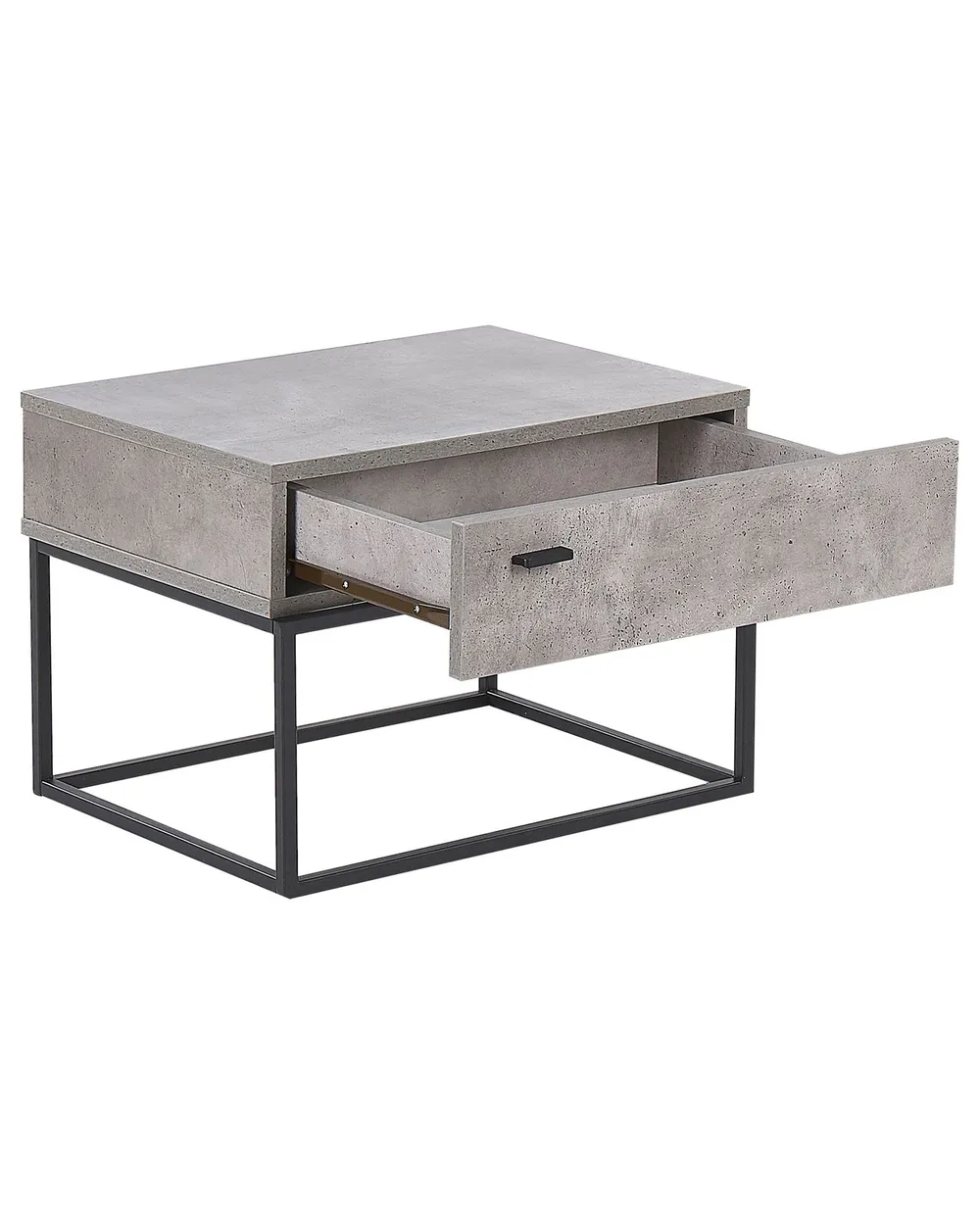 1 Drawer Bedside Table CAIRO Light Grey_790417