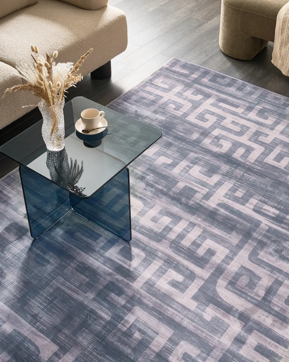 Rug BEYDAG Grey 160 x 230 cm