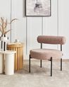 Armchair ALPHA Boucle Taupe