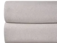 Ottoman Bed BONIFACIO Faux Linen Grey 160 x 200 cm (EU King Size)_1064287
