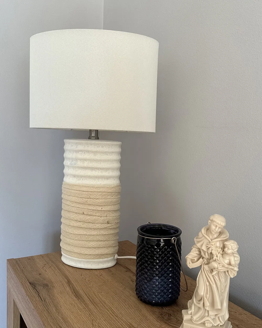 Table Lamp NAVIA Porcelain Light Beige_895548