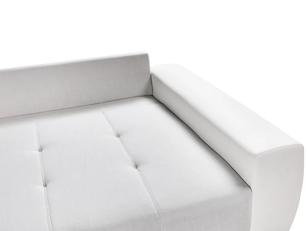 Sofa 4 Seater TORPO Fabric Light Beige_958976