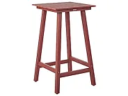 Ulkobaaripöytä ADIRONDACK 60 cm 59 cm Synteettinen materiaali Punainen_1178933