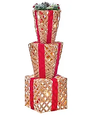 Joulukoriste LED-valo HUMPPILA 87 cm Joululahja Ruskea_1179203