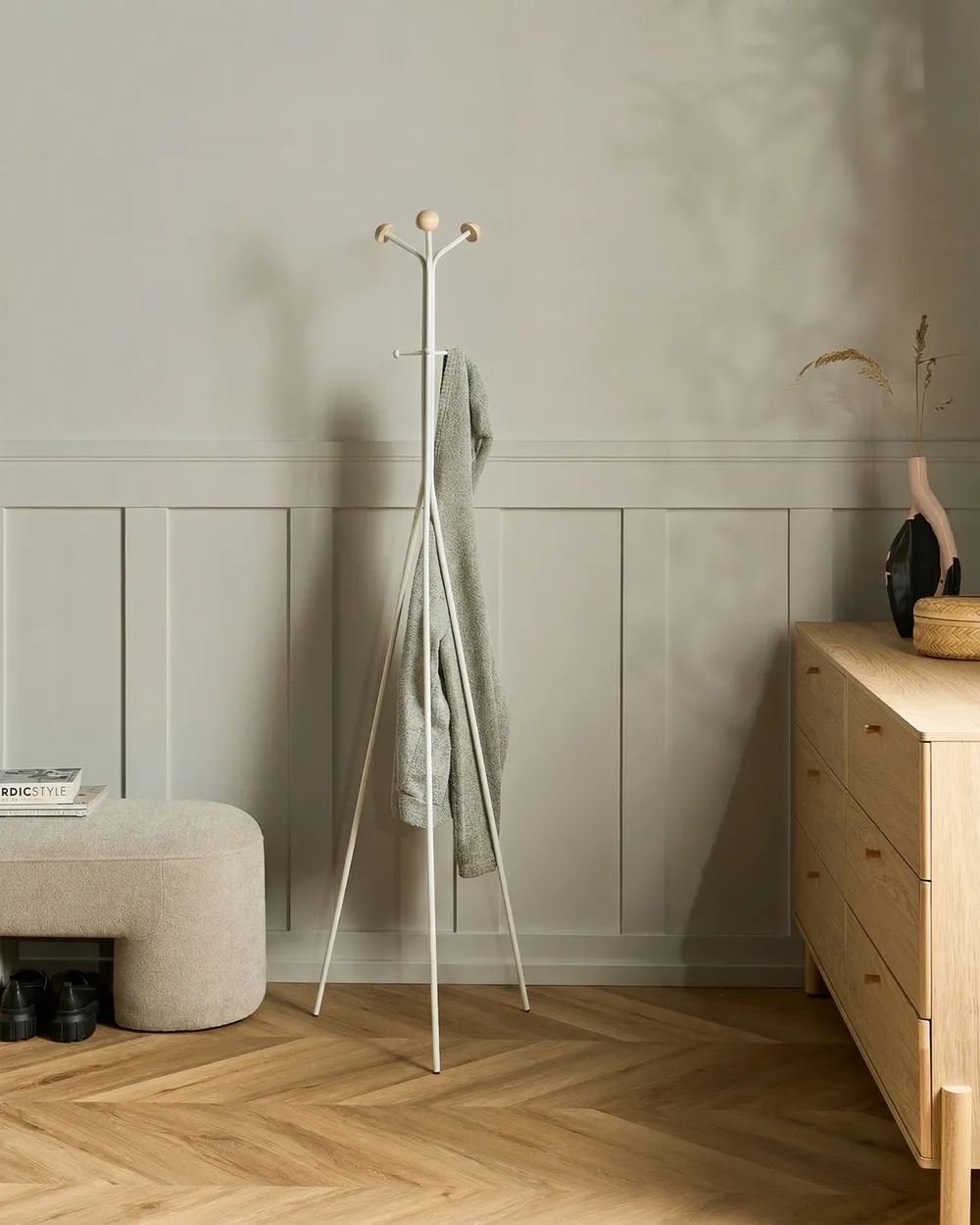 Coat Stand ARNOT White