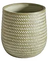 Plant Pot LIVADIA 39 cm Olive Green