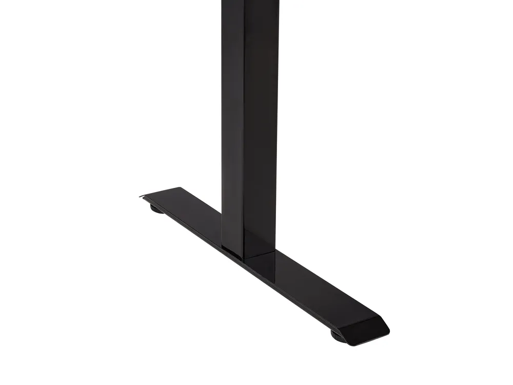 Työpöytä säädettävä DESTINES 120 cm 72 cm Harmaa/musta_898872