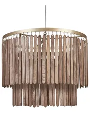 Pendant Lamp KAVERI Mango Wood Brown_867754
