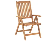 Bistro Set with Cushions Folding JAVA Acacia Wood Blue_788420