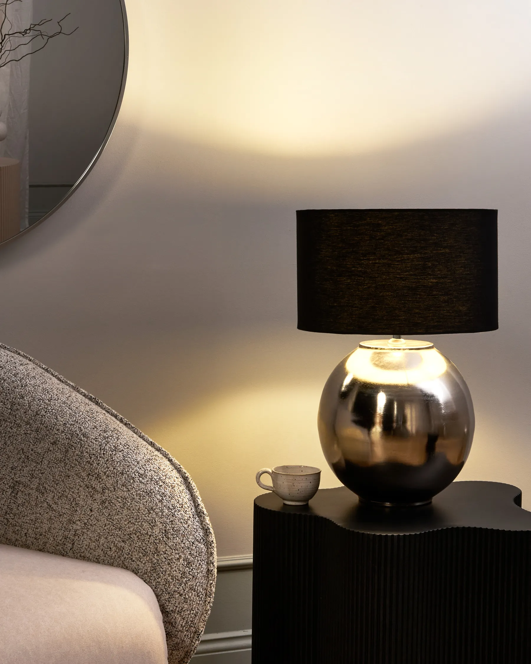 Table Lamp SOBRAMATI Metal Silver_986042