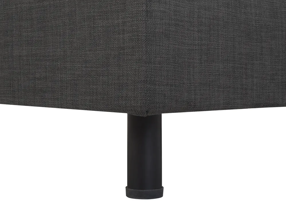 Justerbar säng  DUKE 180 x 200 cm Mörkgrå_797963