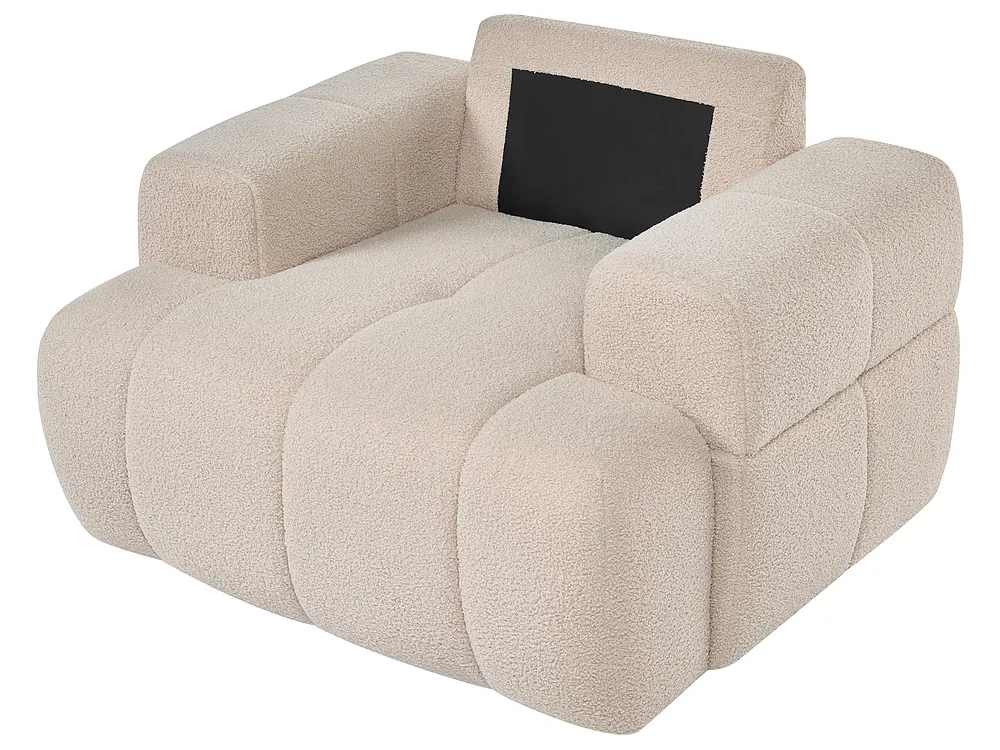 Sofagruppe 5-seters NARILLA Bouclé Beige_1161139