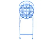 Bistro Set ALBINIA Metal Blue_1016131