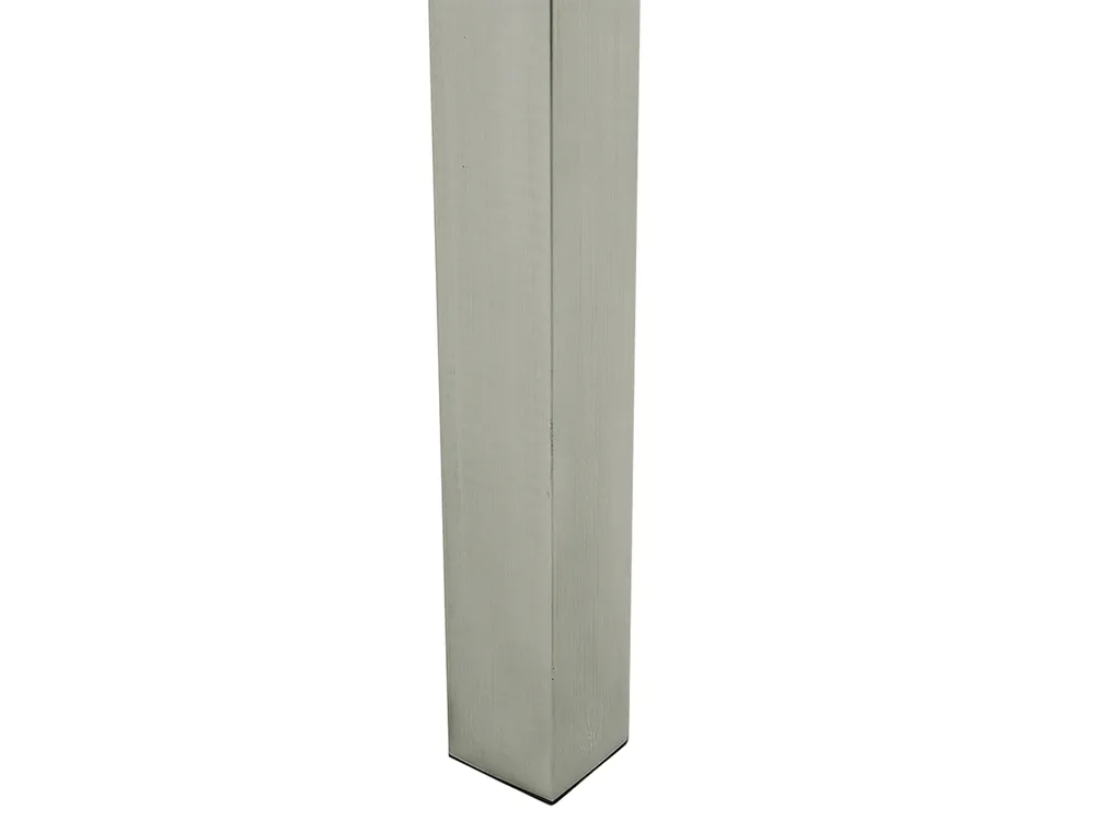 Trädgårdsmatbord GROSSETO 220 cm 100 cm Krackelerat glas Transparent_674129