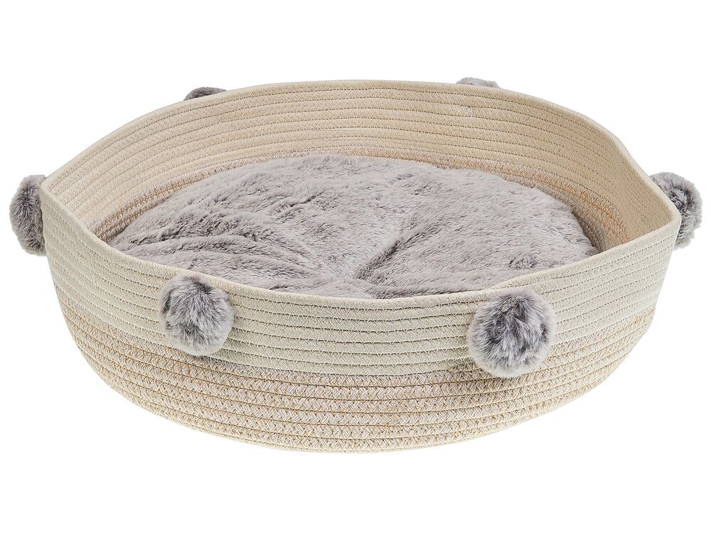 Pet Bed ORTACA Cotton Light Beige
