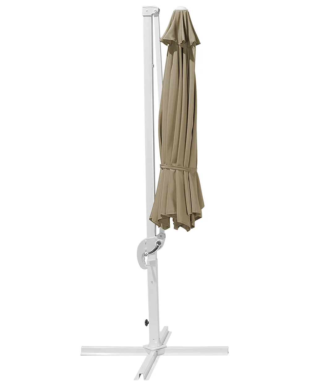 Cantilever Parasol 300 cm SAVONA Dark Beige_699618