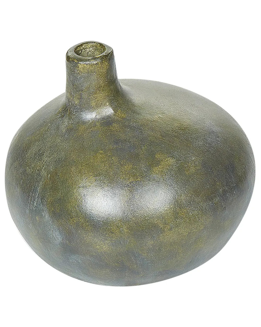 Decorative Vase KLANG 18 cm Ceramic Grey